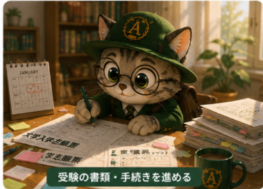 受験直前期の過ごし方